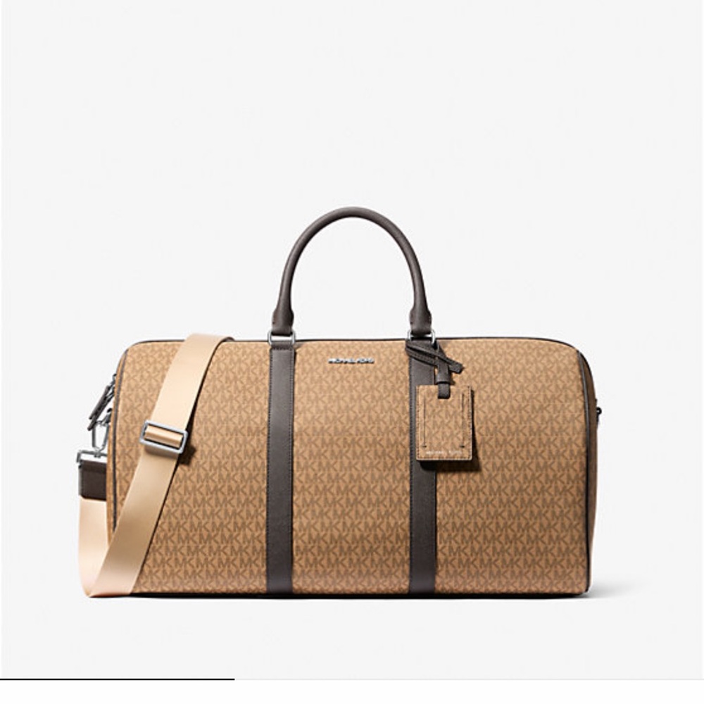 Michael Kors Harrison Logo Weekender Bag